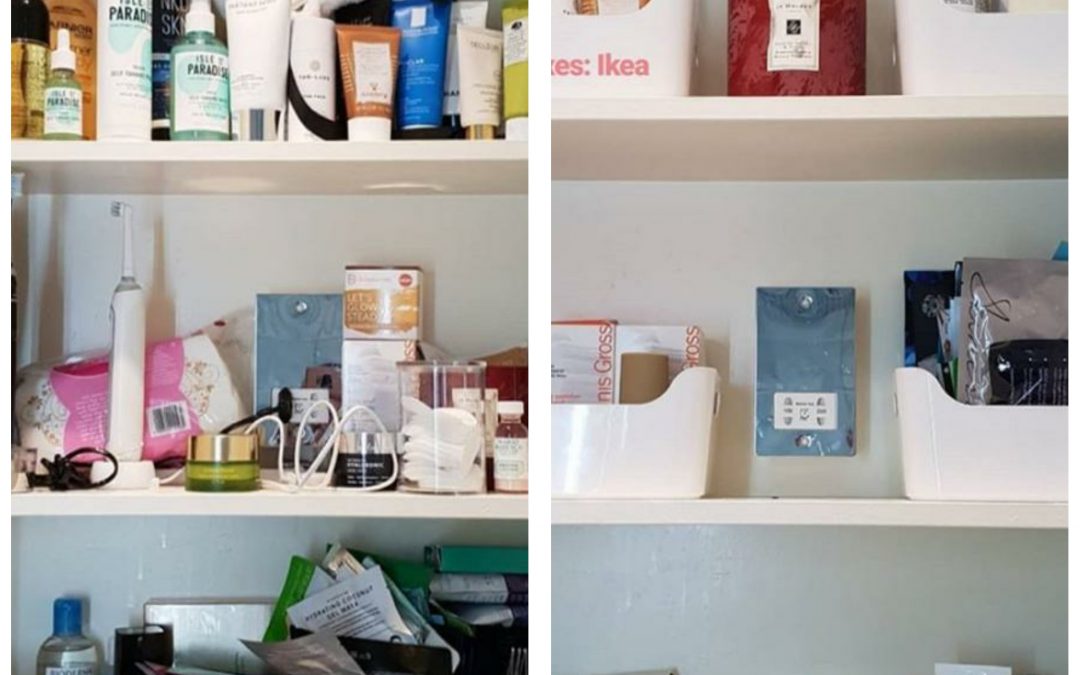TAP TO TIDY: GETTING ORGANISED AT HOME