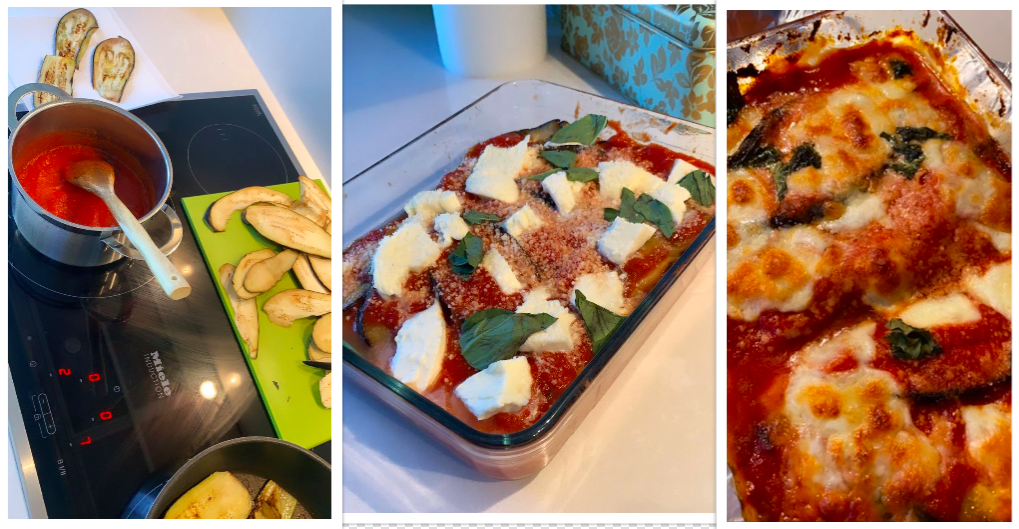 THE EASIEST, TASTIEST AUBERGINE PARMIGIANA