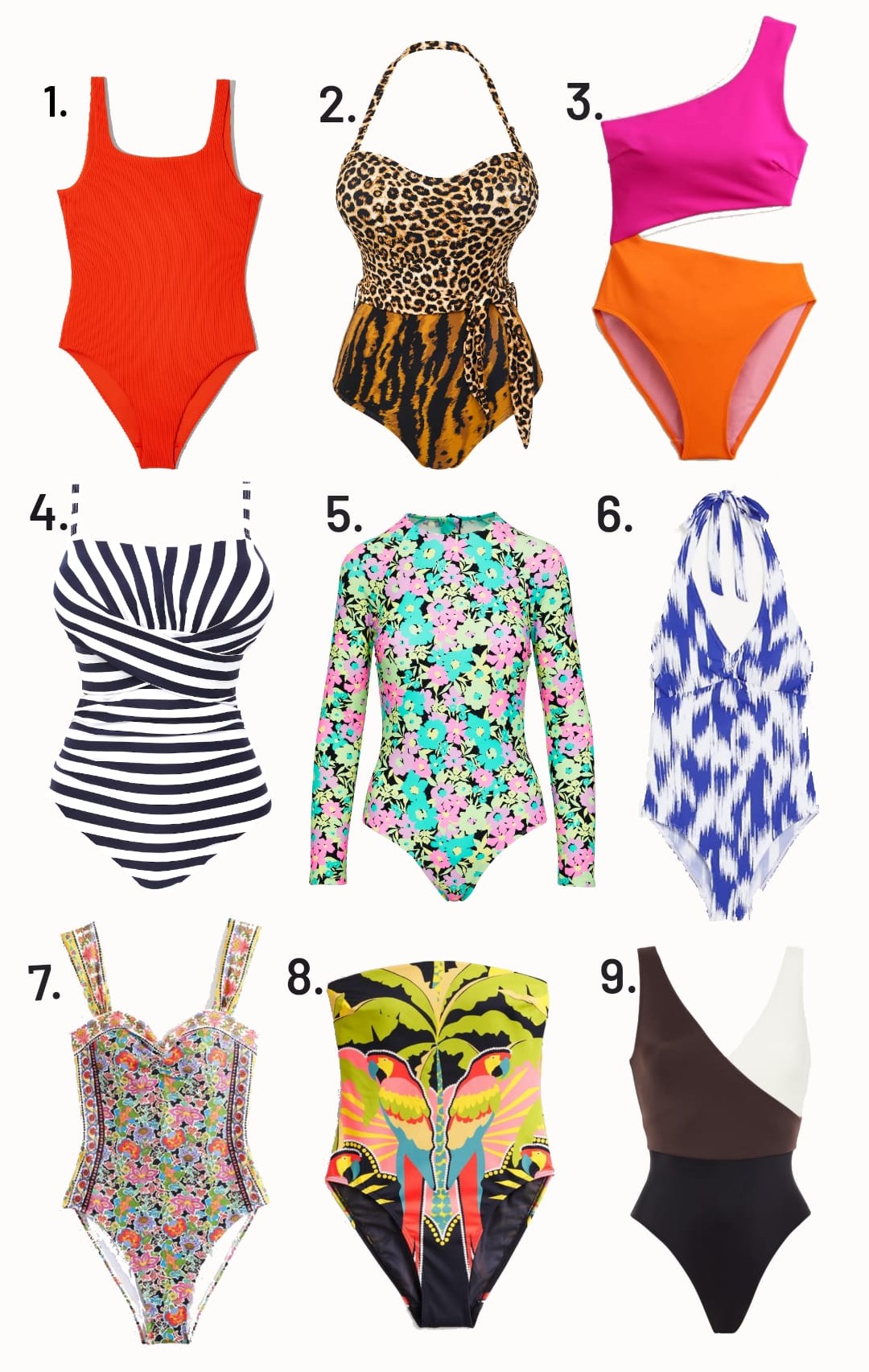 THE BRIGHT & BOLD SWIMSUIT EDIT