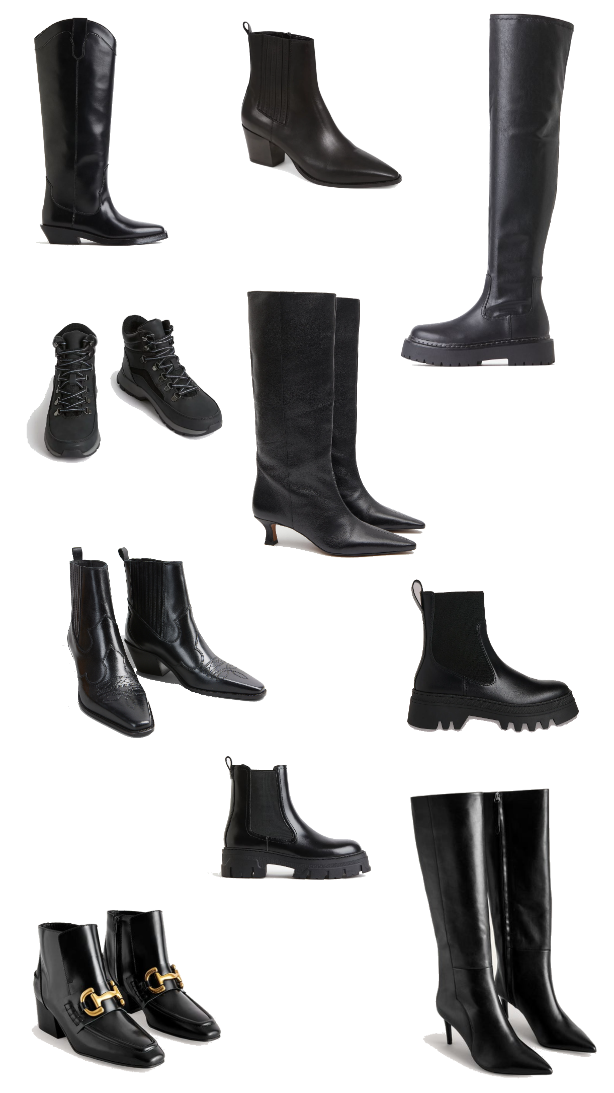 THE HIGH STREET BLACK BOOT EDIT