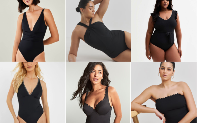12 BLACK SWIMSUIT UNDER £75 FOR ALL SHAPES & SIZES
