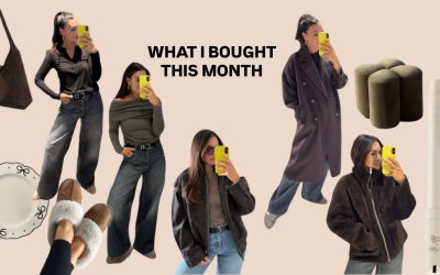 WHAT I BOUGHT THIS MONTH…