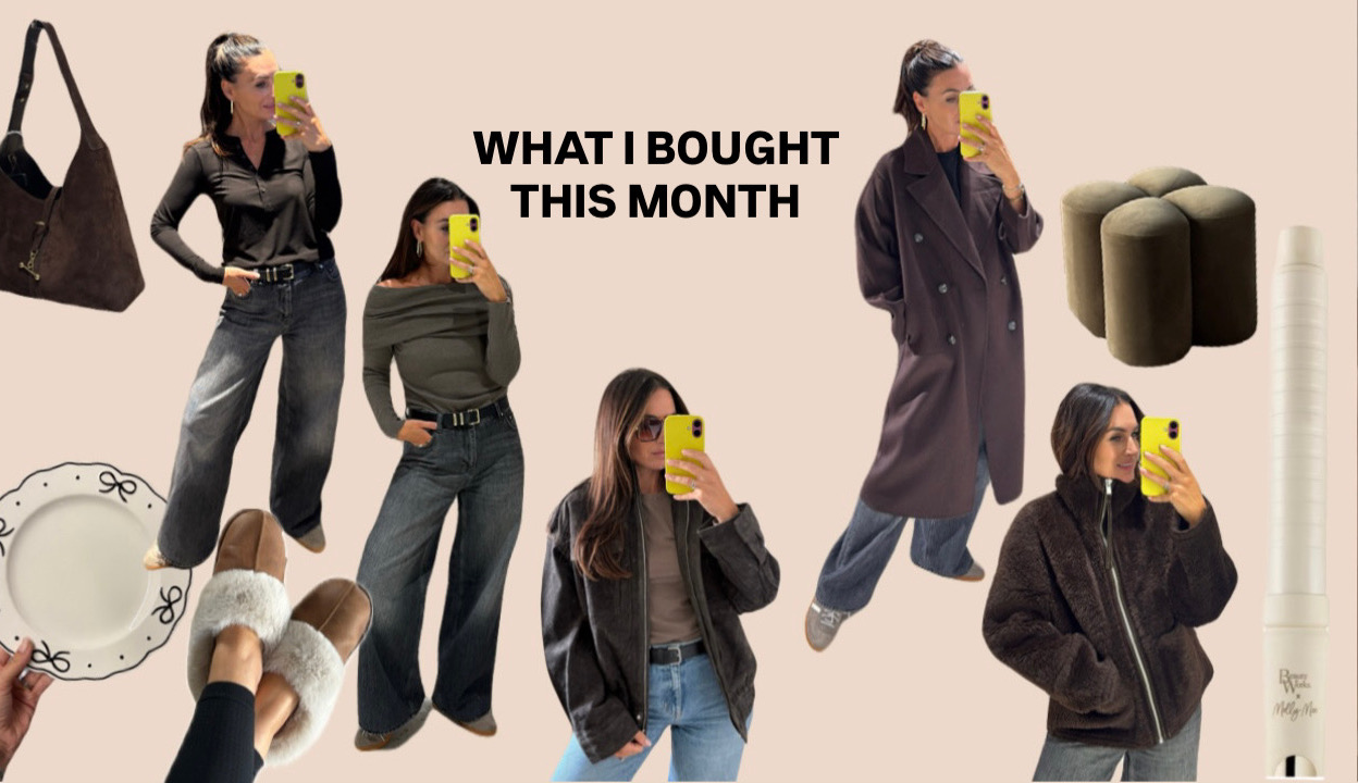 WHAT I BOUGHT THIS MONTH…